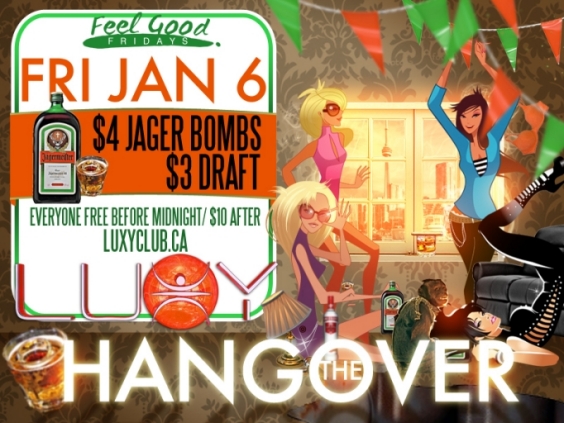 The Hangover Party Inside Luxy
